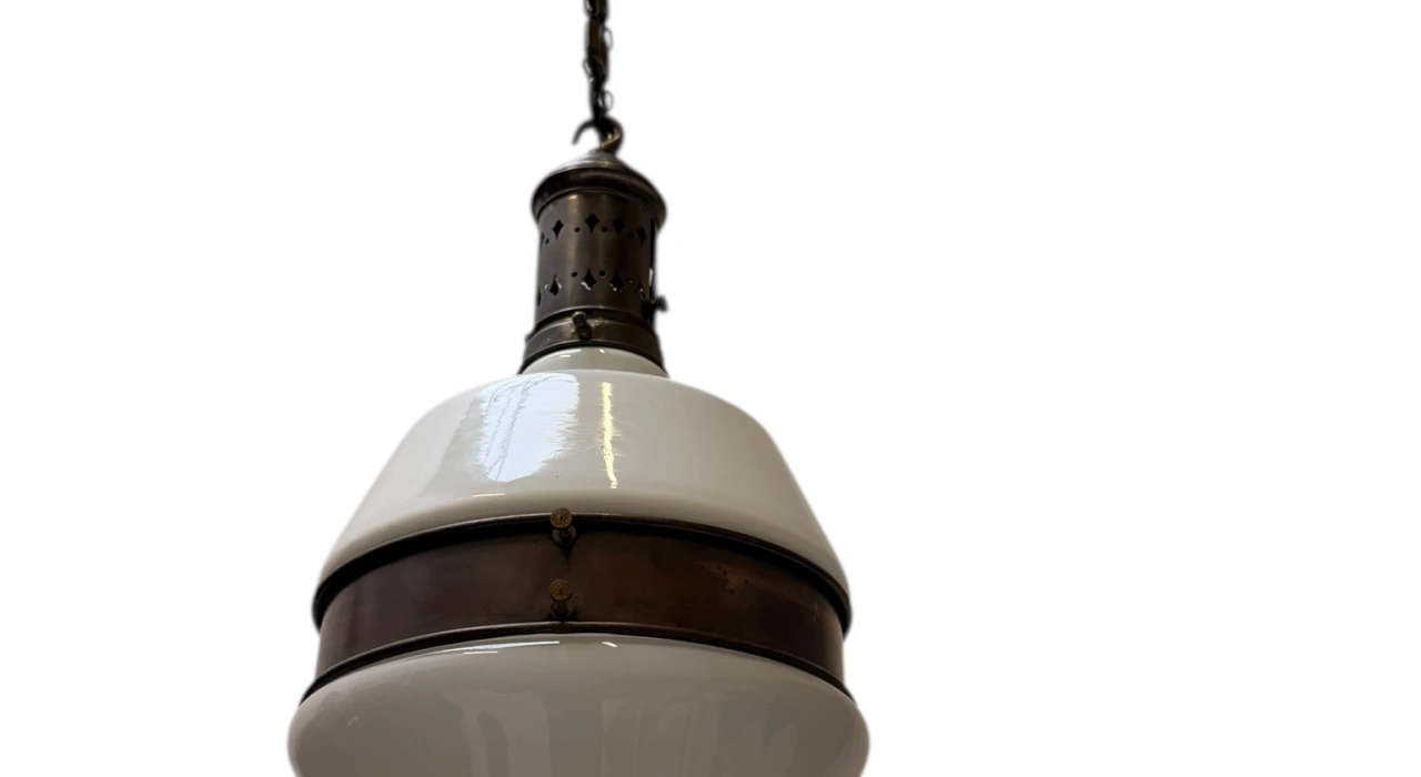 Arts & Crafts Pendant Lamp in the style of Peter Behrens, 1900s